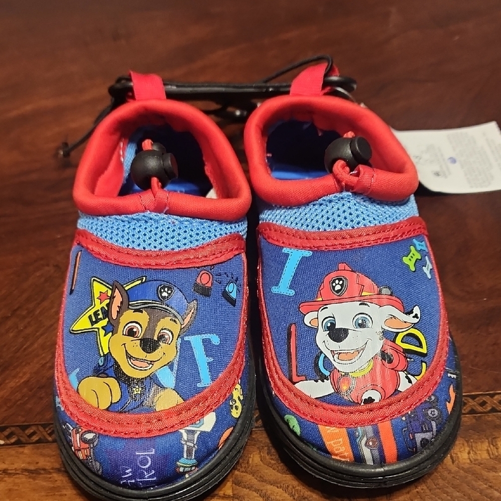 Paw Patrol Kids Water Shoes- Blue and Red - Picture 6 of 8
